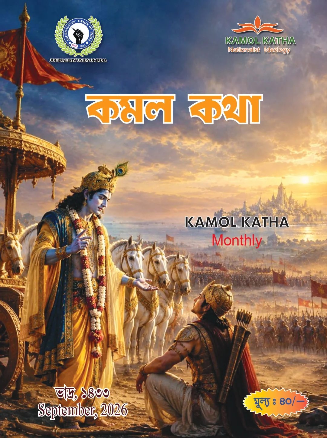 KAMOL KATHA ,SEPTEMBER 2026